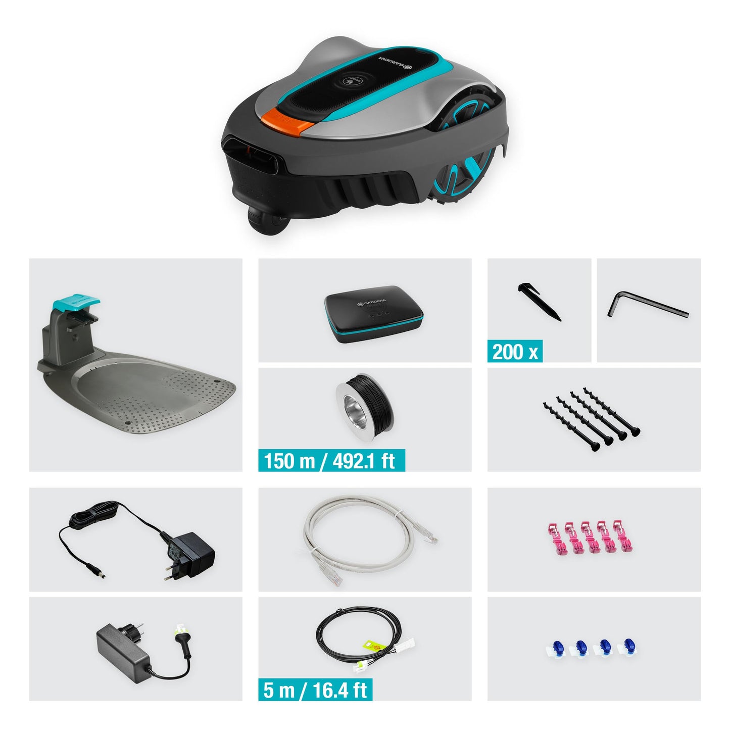 Gardena Mähroboter smart SILENO City 400 m² Set