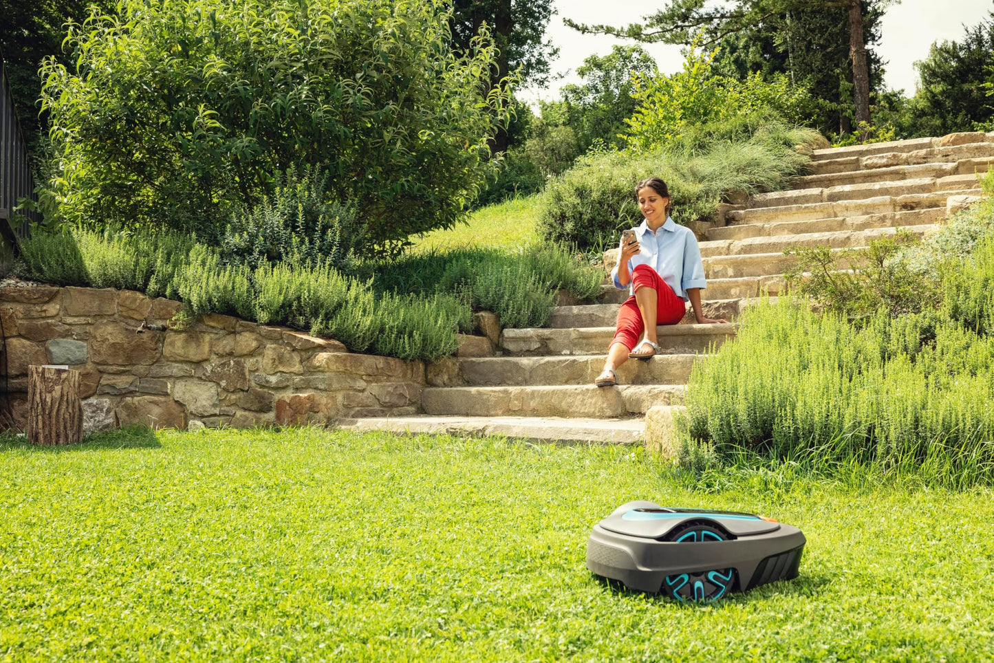 Gardena Mähroboter smart SILENO City 400 m² Set